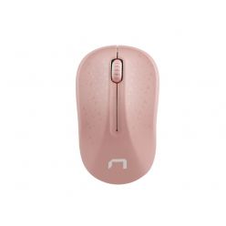 NATEC bezdrátová optická myš TOUCAN 1600 DPI, pink