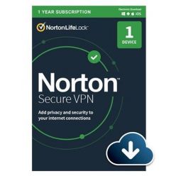 NORTON SECURE VPN ENG  1 uživatel na 1 zařízení na 1 rok