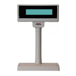 LCD zákaznický displej FL-2024MW 2x20 RS232, béžový, bez zdroje