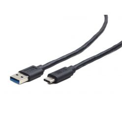 CABLEXPERT USB 3.0 kabel, Typ-A (M) na Typ-C (M), 1m, černý