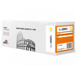 TB náhrada za toner pro OKI C610, žlutý, 6000 stran