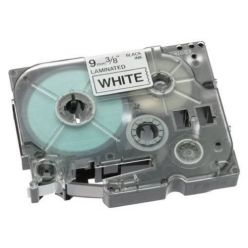 Brother TZ-221, bílá / černá - 1 ks (9mm, laminovaná)
