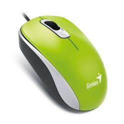 Genius DX-110, optická myš, 1000dpi, USB, zelená