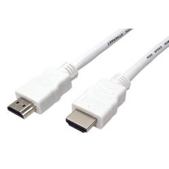 Value propojovací HDMI 2.0 kabel, 1m, bílý