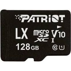 Patriot LX 128GB microSDXC karta, UHS-I U1 + adaptér