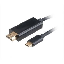 AKASA kabel USB-C -> HDMI 2.0, 4K@60Hz, 1.8m, černý