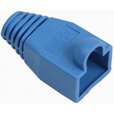 Krytka konektoru RJ45 na kulatý kabel, 1ks, modrá