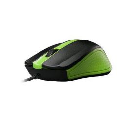 C-TECH WM-01, optická myš, 1200dpi, USB, zelená