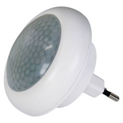 Emos LED noční světlo do zásuvky 230V, 8x LED, PIR, s detekcí pohybu