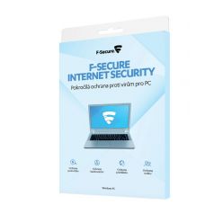 F-Secure Internet Security na 1 rok pro 1 uživ., CZ - elektronicky