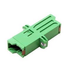 Optická spojka E2000, simplex, zelená