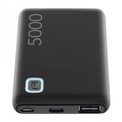 Powerbanka Cellularline Essence 5000 mAh, černá