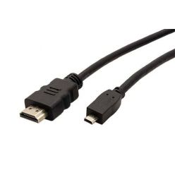 High Speed HDMI kabel s Ethernetem, HDMI M- microHDMI M, 1m