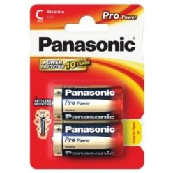 Alkalické baterie C Panasonic Pro Power LR14 2ks