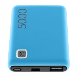 Powerbanka Cellularline Essence 5000 mAh, modrá