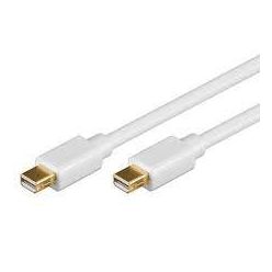 Kabel mini DisplayPort 1.1 (M) - mini DisplayPort (M), 2m, bílý