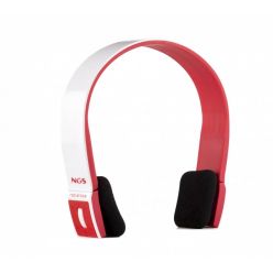 NGS RedArctica, bluetooth headset pro tablety, červený