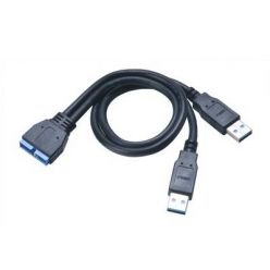 AKASA kabel USB 3.0,  externí USB kabel, 30cm