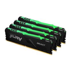 Kingston FURY Beast RGB 4x32GB DDR4 2666MHz CL16 DIMM