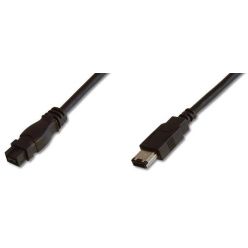 PremiumCord FireWire 800 kabel, 1394B 9pin-6pin, 2m