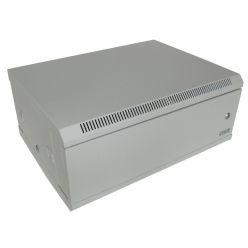 XtendLan 4U/600x450,na zeď, jednodílný, plné dveře, šedý