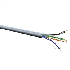 Roline UTP kabel kat. 6, 100m, drát, AWG23
