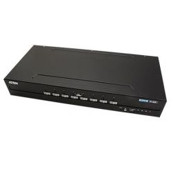 KVM přepínač (USB + PS/2 Klávesnice a Myš, HDMI, Audio) 8:1, DP, USB, zabezpečený (NIAP) (CS1188DP)