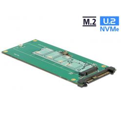 Delock Převodník U.2 SFF-8639 NVMe -> 1 x M.2 Key M