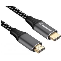 PremiumCord HDMI 2.1 kabel, zlacené konektory, 0.5m