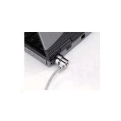 PREMIUMCORD Bezpečnostní zámek na NTB 1,5m Kensington Lock (na klíč, ocelové lanko)