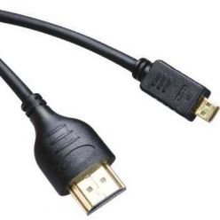 PremiumCord Kabel HDMI A - HDMI micro D, 2m