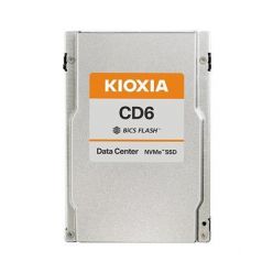 Kioxia SSD CD6-V 800GB NVMe U.2 (2,5"/15mm), PCI-E4g4, 700/90kIOPS, BiCS TLC, 3DWPD