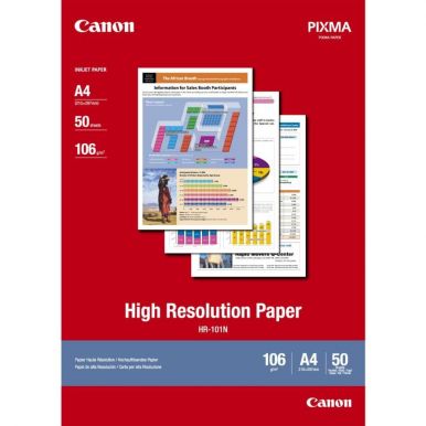 Canon HR-101, fotopapír, A4, matný, 106g, 50 listů