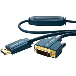 Clicktronic DisplayPort - DVI kabel, DP(M) -> DVI-D(M), 2m