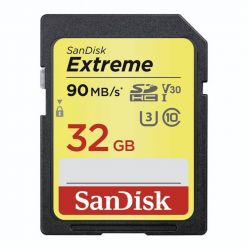 SanDisk Extreme 32GB SDHC karta, UHS-I