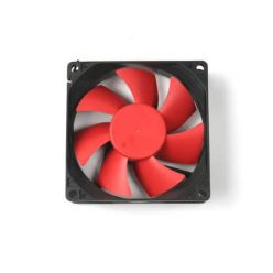 THERMALTAKE A2367 80mm Sleeve Bearing Fan  (Black Frame, Red Blade)