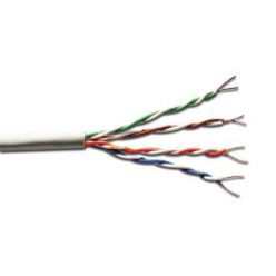 UTP kabel Assnet Cat6, drát, PVC, 305m box