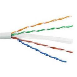 PremiumCord UTP Kabel, drát, Cat6, AWG23, čistá měď, 305m