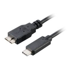 Akasa microUSB B(M)  -> USB-C(M), 5Gbps, 1m