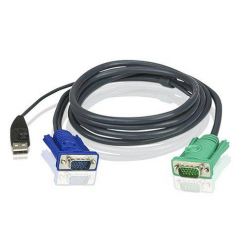 ATEN integrovaný kabel 2L-5201U pro KVM USB 1.2m