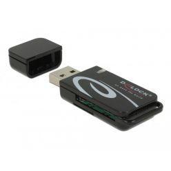 Delock externí čtečka karet pro karty SDXC a microSDXC, USB 2.0