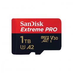 SanDisk Extreme PRO 1TB microSDXC karta, 200R/140W + adaptér