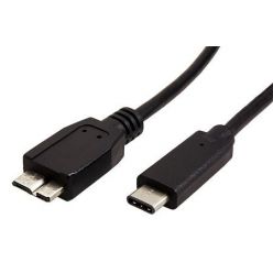 Roline microUSB B(M)  -> USB-C(M), 5Gbps, 1m