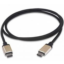 PremiumCord USB 3.0 propojovací kabel USB-C -> USB-C, 2A, 5Gbps, 0,5m, hliníkové konektory