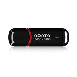 ADATA UV150 - 64GB, flash disk, USB 3.0, černý