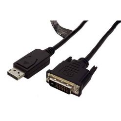 DisplayPort-DVI kabel, DP(M) -> DVI-D(M), 1m