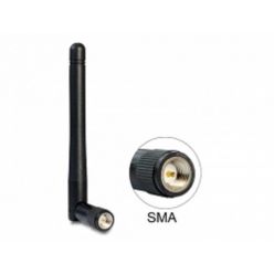 Delock všesměrová 2 dBi Wi-Fi anténa, 802.11 ac, SMA