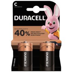 Duracell Basic alkalická baterie 2 ks (C)
