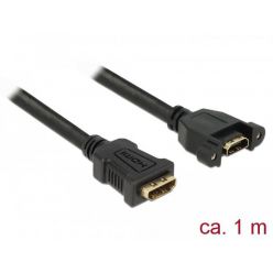 Delock Kabel HDMI 1.4 A samice > A samice montážní panel, 1m
