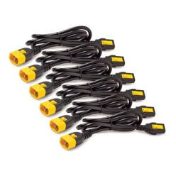 APC Power Cord Kit, ( 6ea) , Locking, 10A, 100-230V, C13 to C14 0,6m
